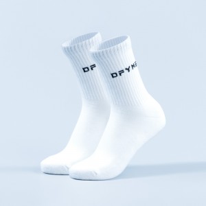 Calcetines DFYNE Revive Crew Mujer Blancas Negras | 891740BCY