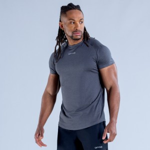 Camiseta DFYNE Stealth Training Hombre Negras | 649825VYQ