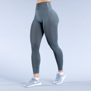 Leggins DFYNE Dynamic Mujer Gris | 916384DGM