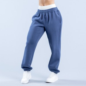 Pantalon Jogger DFYNE Revive Heavy Weight Mujer Azules Oscuro | 053189HOD