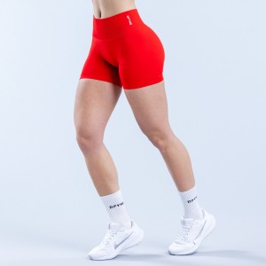 Shorts DFYNE Defy 4.5" Mujer Naranjas | 428917LOJ