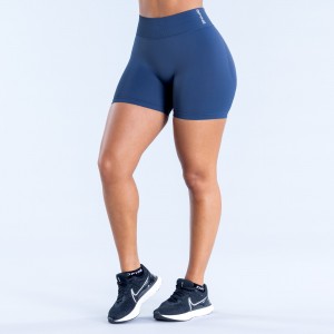 Shorts DFYNE Dynamic 4.5" Mujer Azules Oscuro | 182534NBT