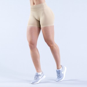 Shorts DFYNE Impact 4.5" Mujer Beige | 014936QPM