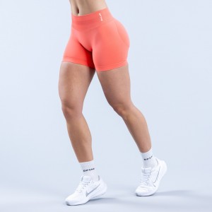 Shorts DFYNE Impact 4.5" Mujer Coral | 386742PTB