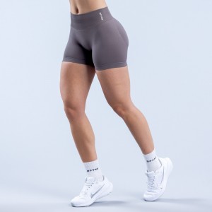 Shorts DFYNE Impact 4.5" Mujer Moradas | 149528DAG