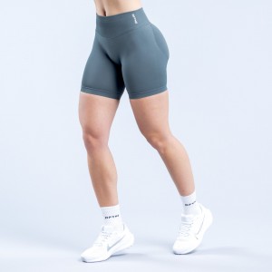 Shorts DFYNE Impact 6.5" Mujer Gris | 571842JSC