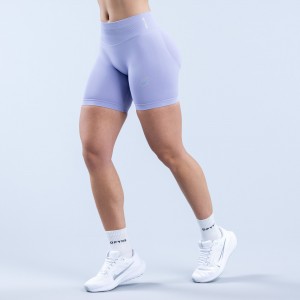 Shorts DFYNE Impact 6.5" Mujer Moradas | 953014GBK