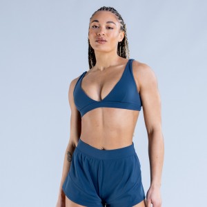 Sujetador Deportivo DFYNE Origin Minimal Mujer Azules | 180249TPN