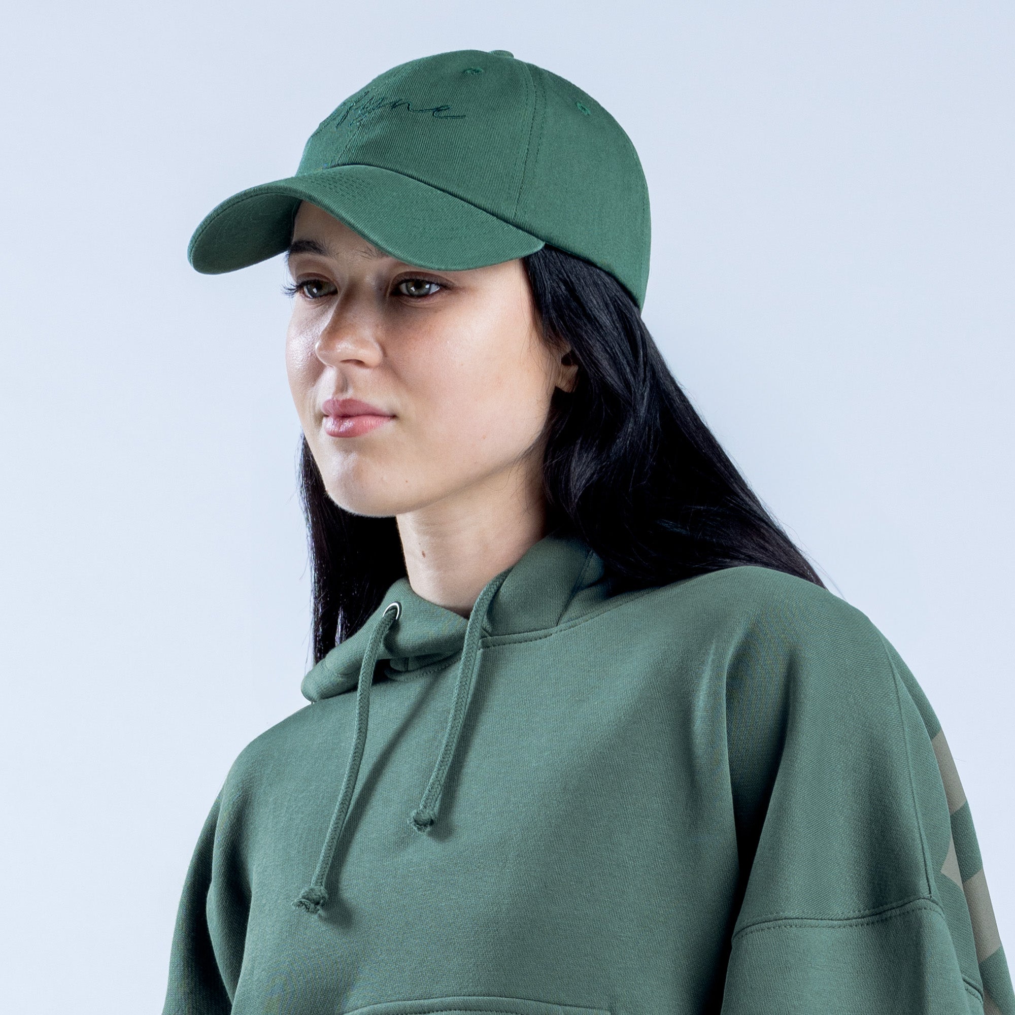 Gorra DFYNE Script Mujer Verde | 105946QIF