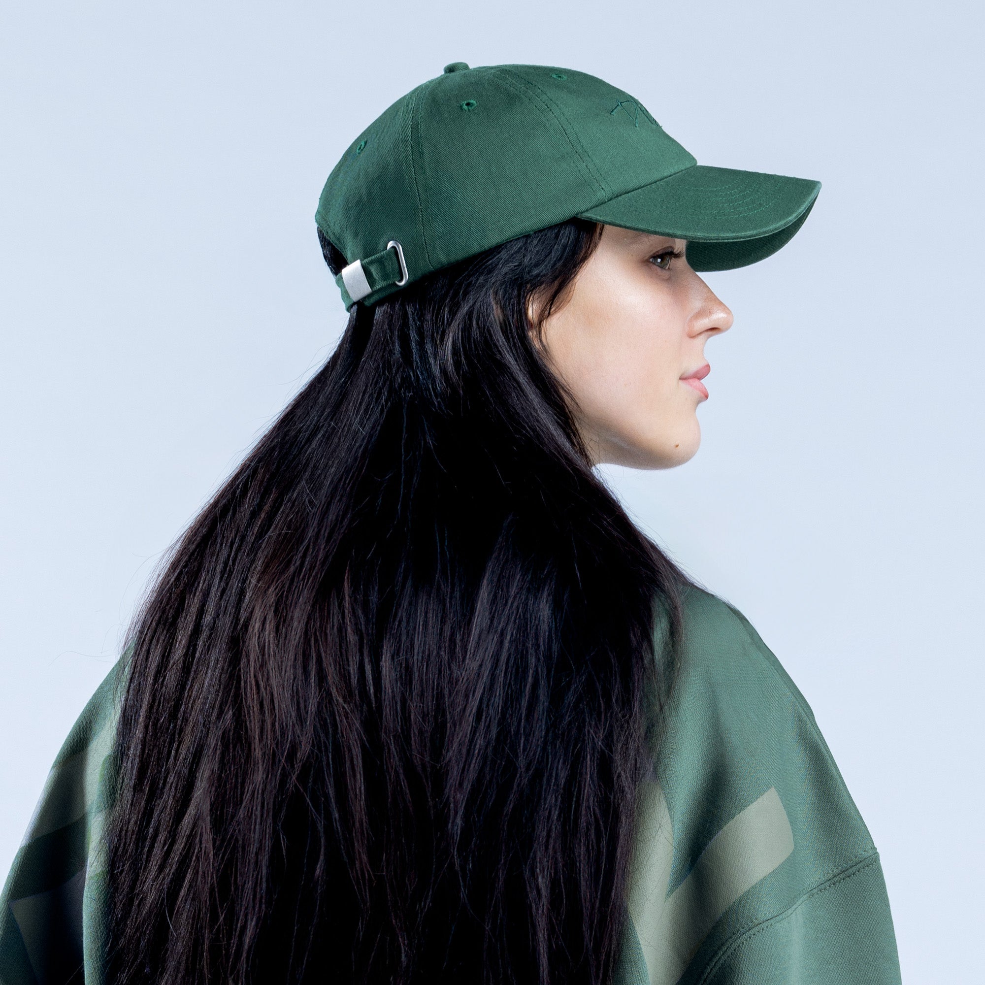 Gorra DFYNE Script Mujer Verde | 105946QIF