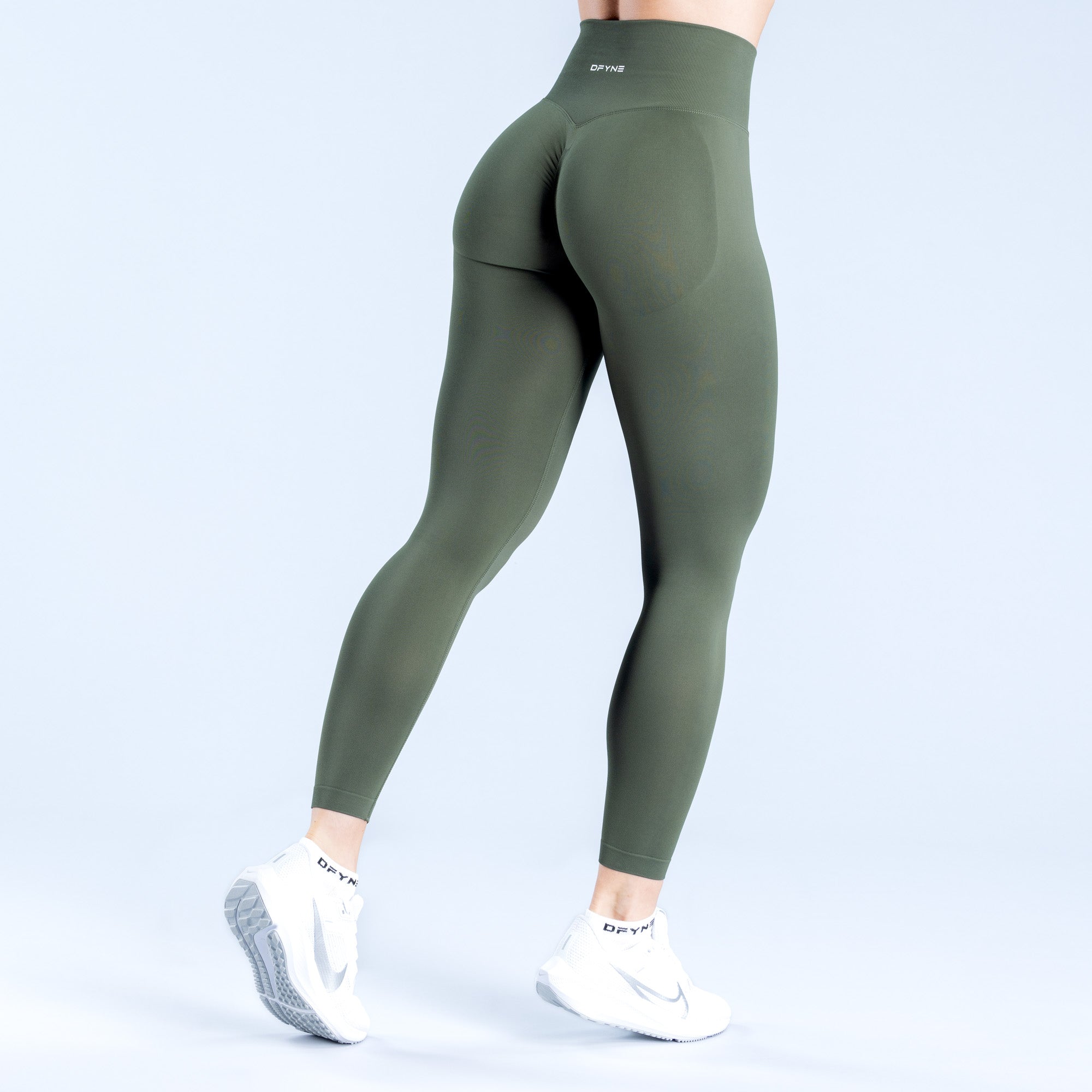 Leggins DFYNE Dynamic Mujer Verde Oliva | 452901XZK