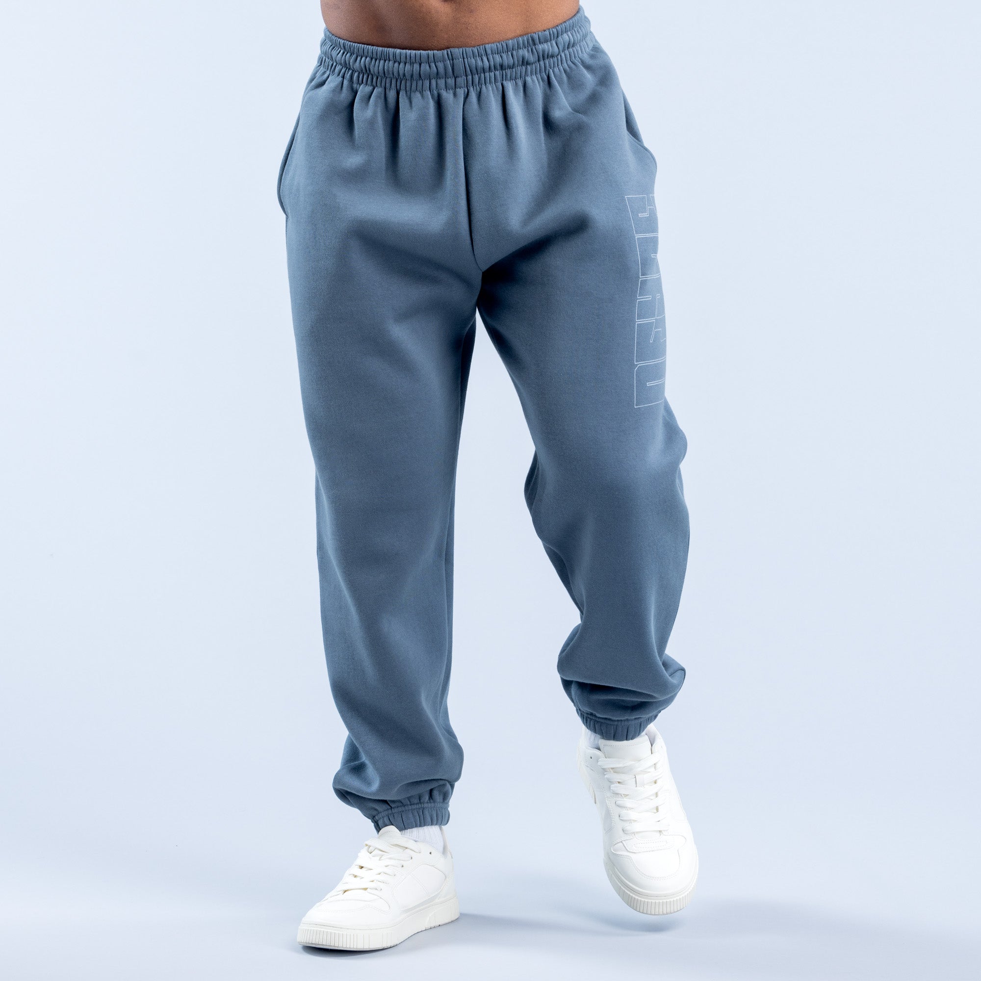 Pantalon Jogger DFYNE Recharge Graphic Hombre Gris | 376842BNO