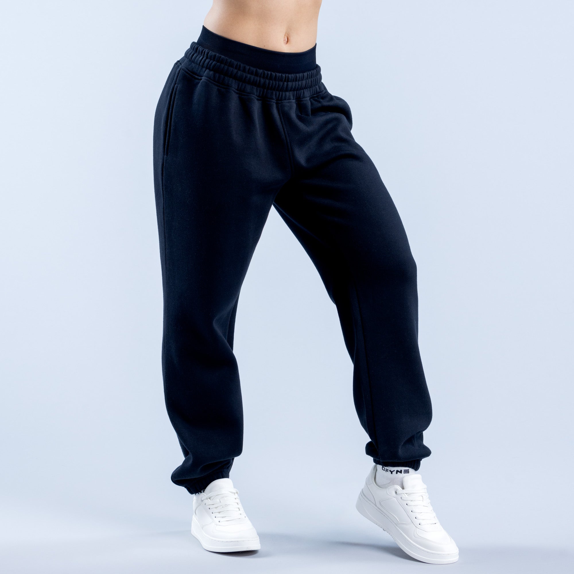 Pantalon Jogger DFYNE Revive Heavy Weight Mujer Negras | 865320XRD