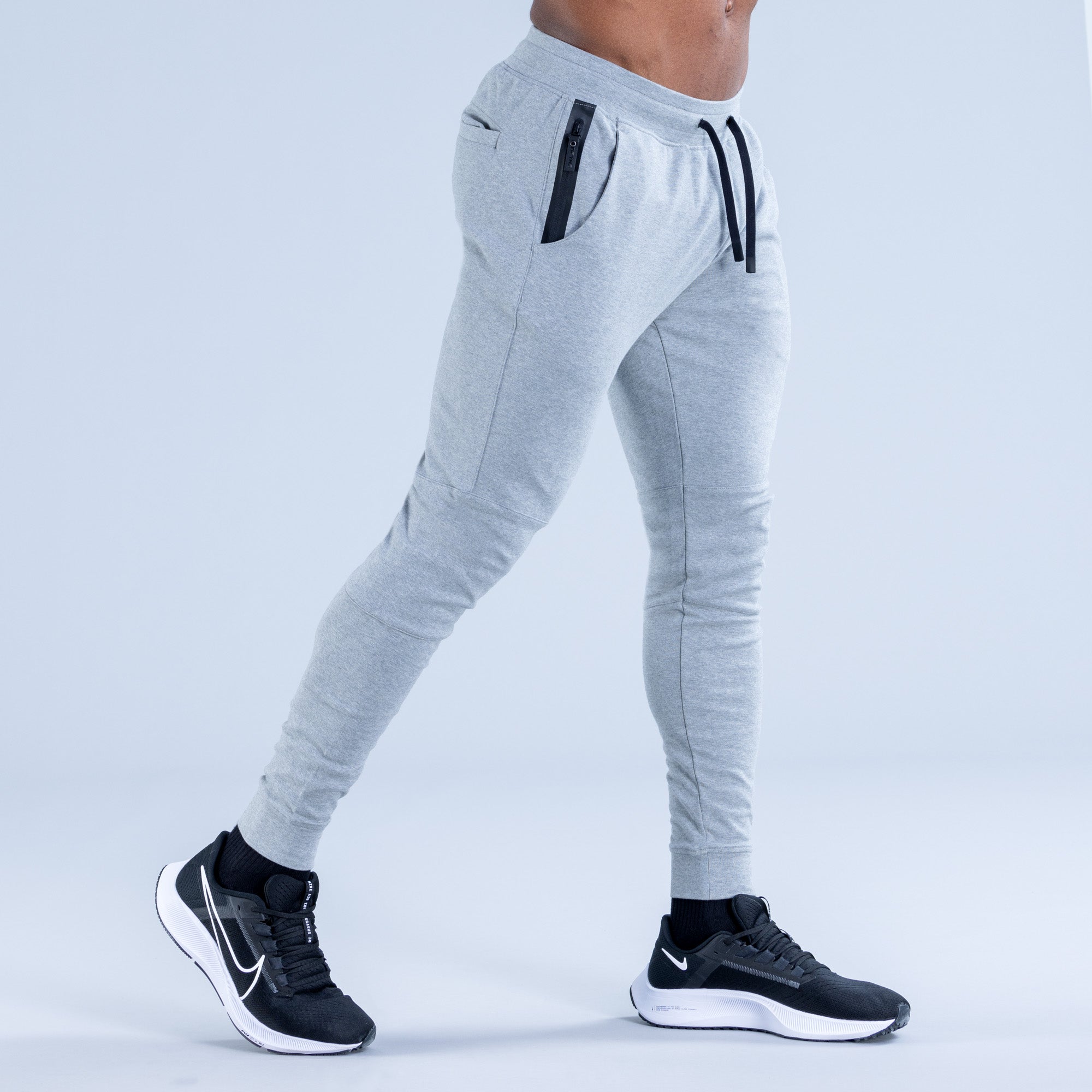 Pantalon Jogger DFYNE Stealth Tapered Hombre Gris | 481607KPY