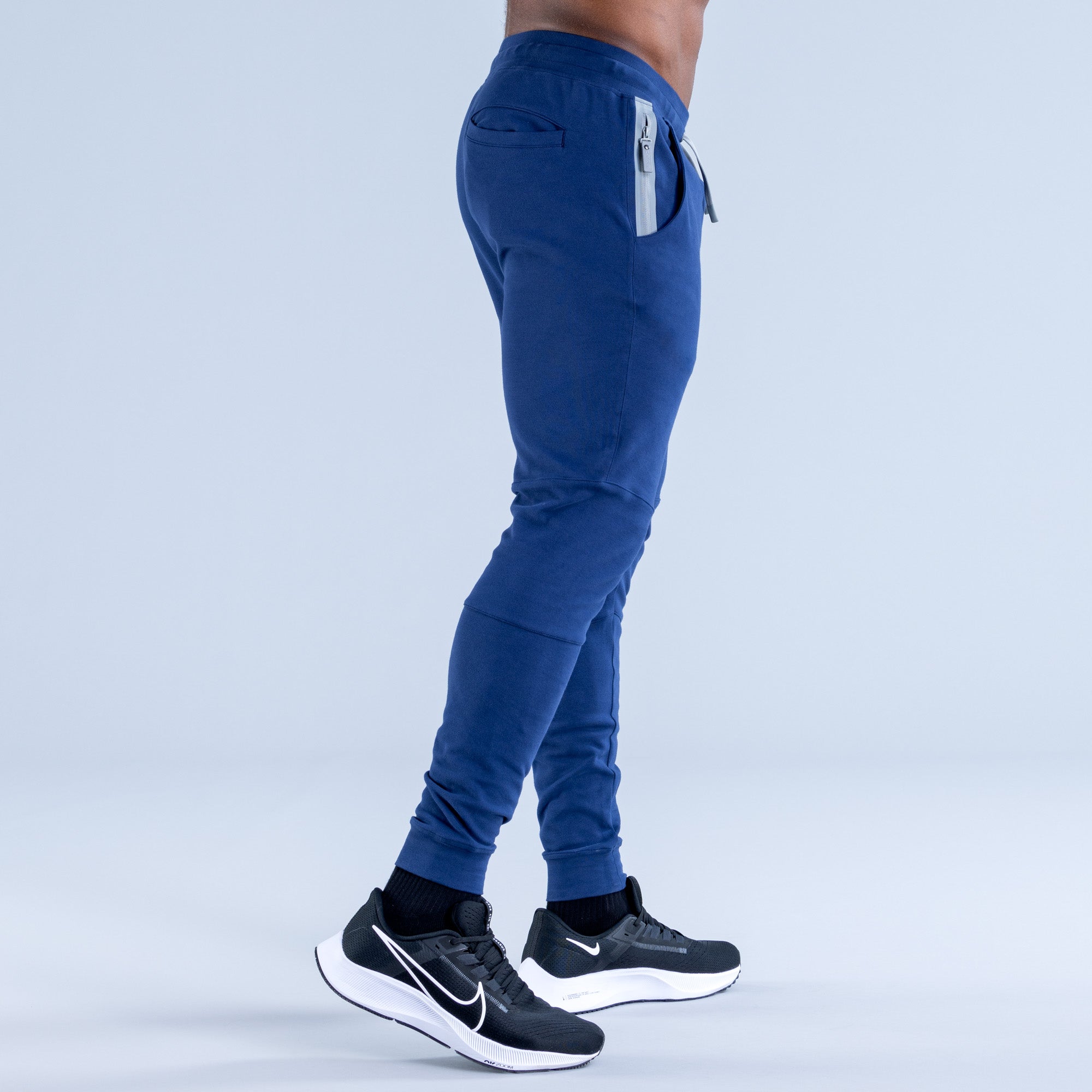 Pantalon Jogger DFYNE Stealth Tapered Hombre Azules | 041932BZW