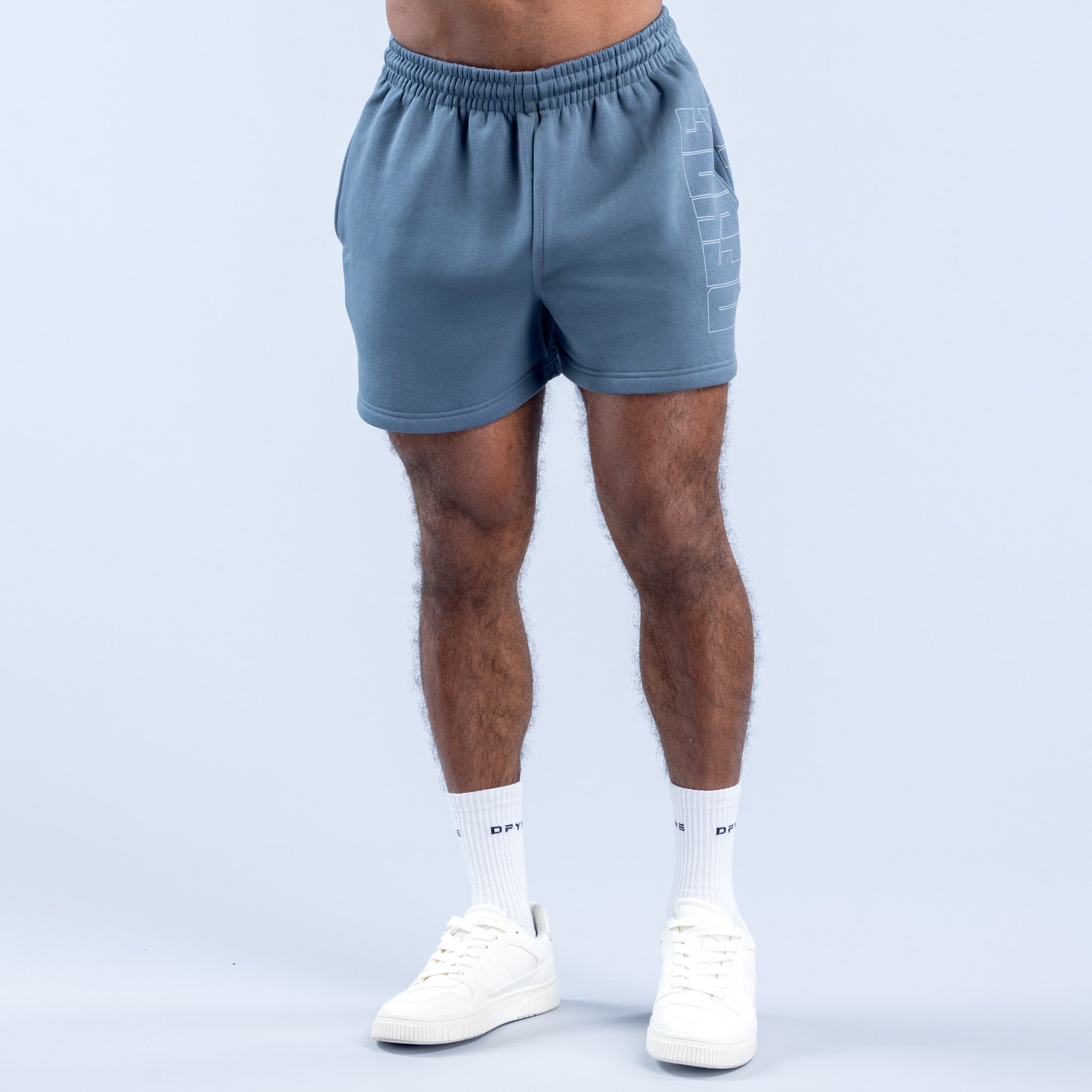 Shorts DFYNE Recharge Graphic Hombre Gris | 358027LMU