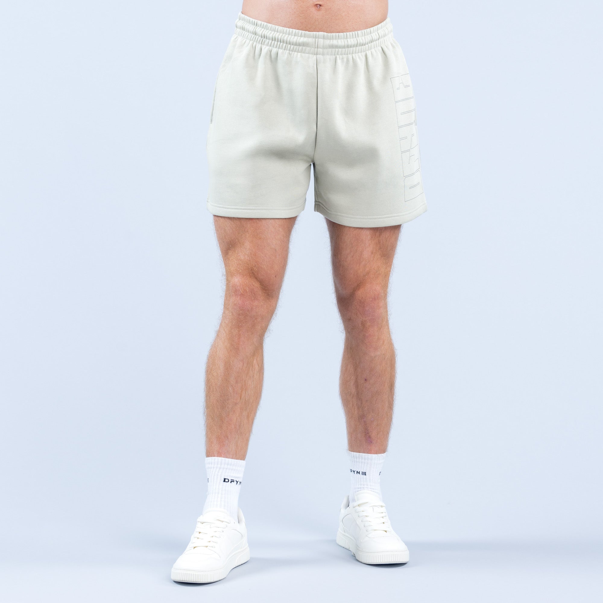 Shorts DFYNE Recharge Graphic Hombre Gris | 071348PHX