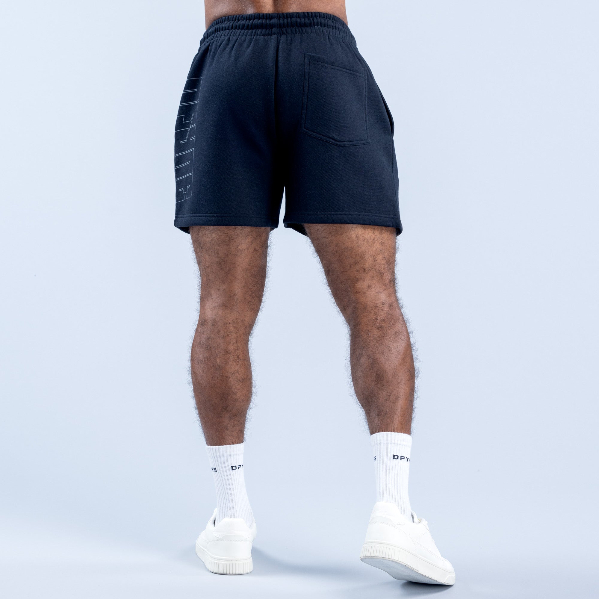 Shorts DFYNE Recharge Graphic Hombre Negras | 924875WRG