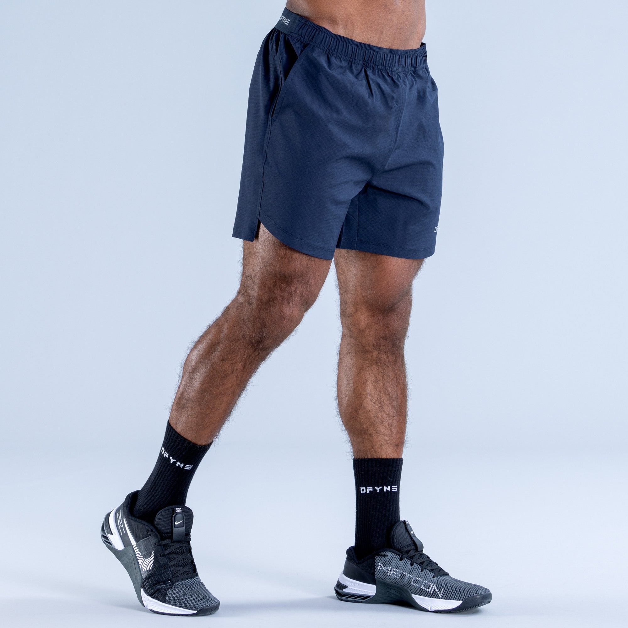 Shorts DFYNE Stealth Training Hombre Azules | 748960KLE