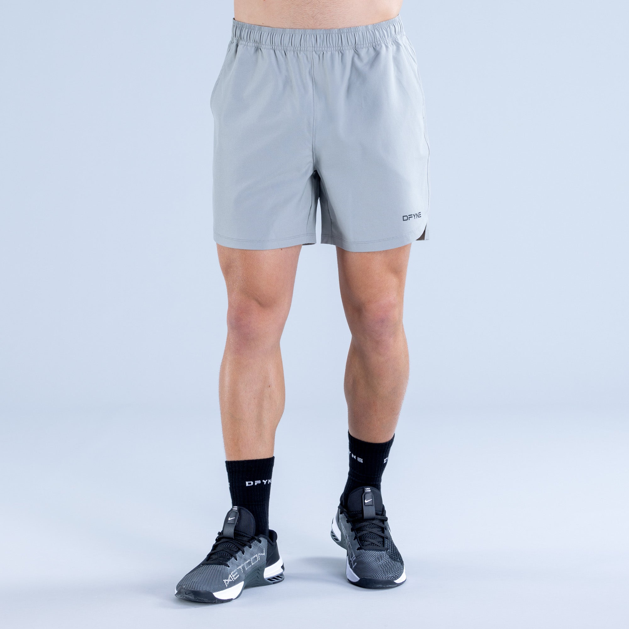 Shorts DFYNE Stealth Training Hombre Gris | 435701BID