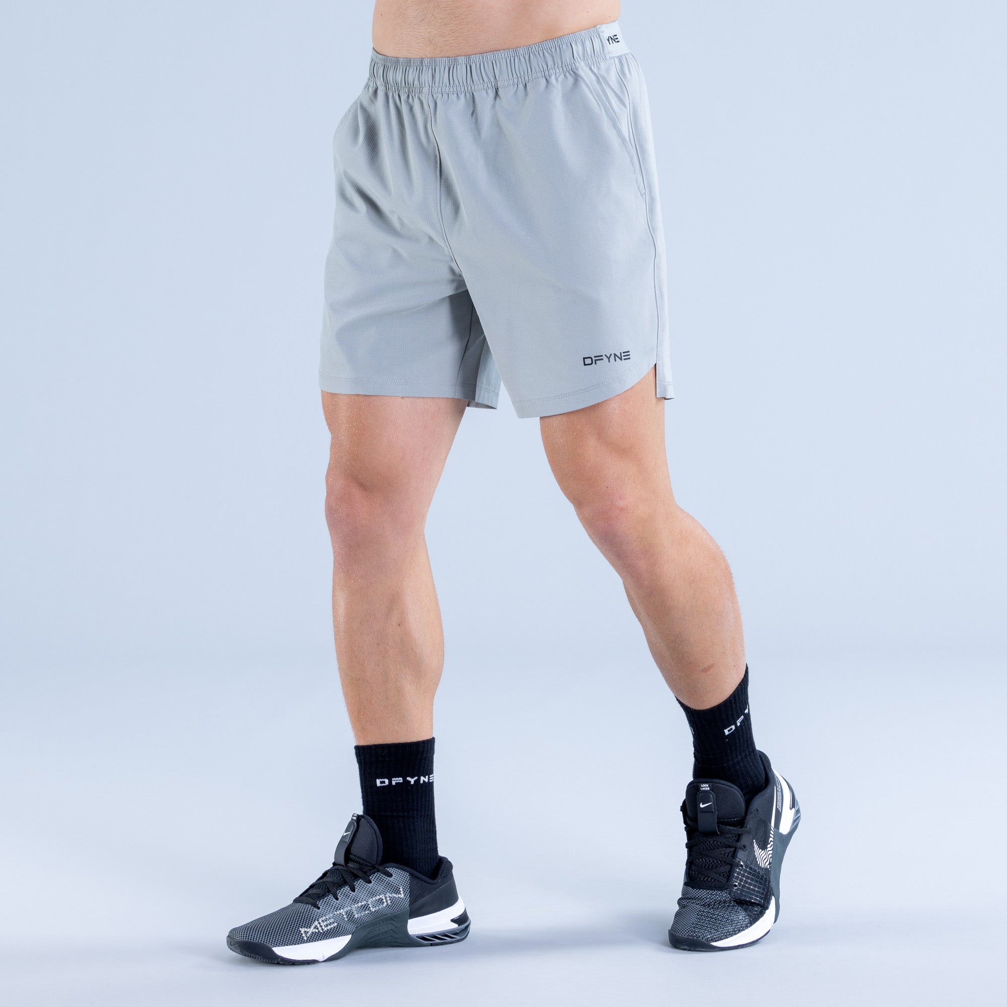 Shorts DFYNE Stealth Training Hombre Gris | 435701BID