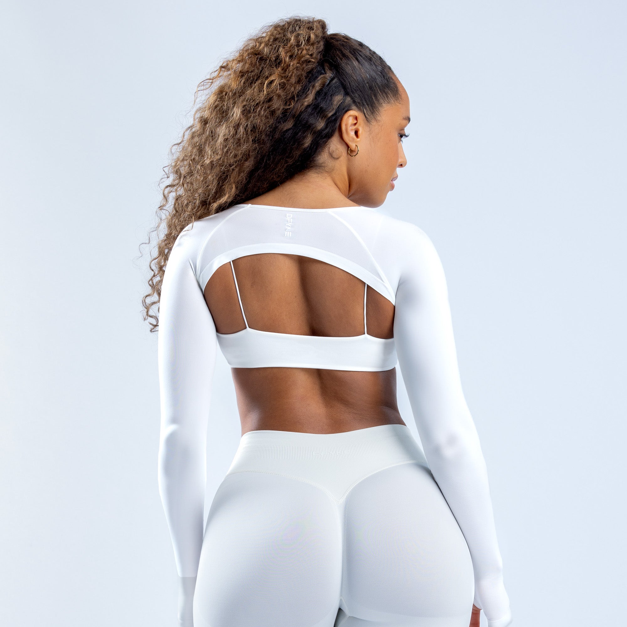 Shrug DFYNE Defy Long Sleeve Mujer Blancas | 740598KXY