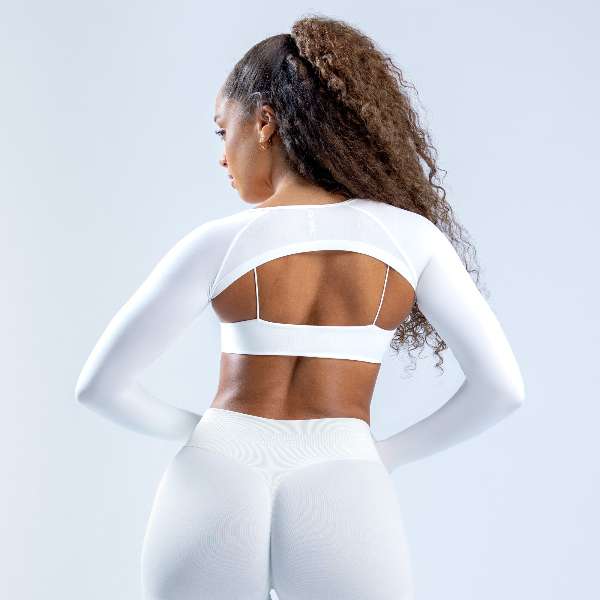 Shrug DFYNE Defy Long Sleeve Mujer Blancas | 740598KXY