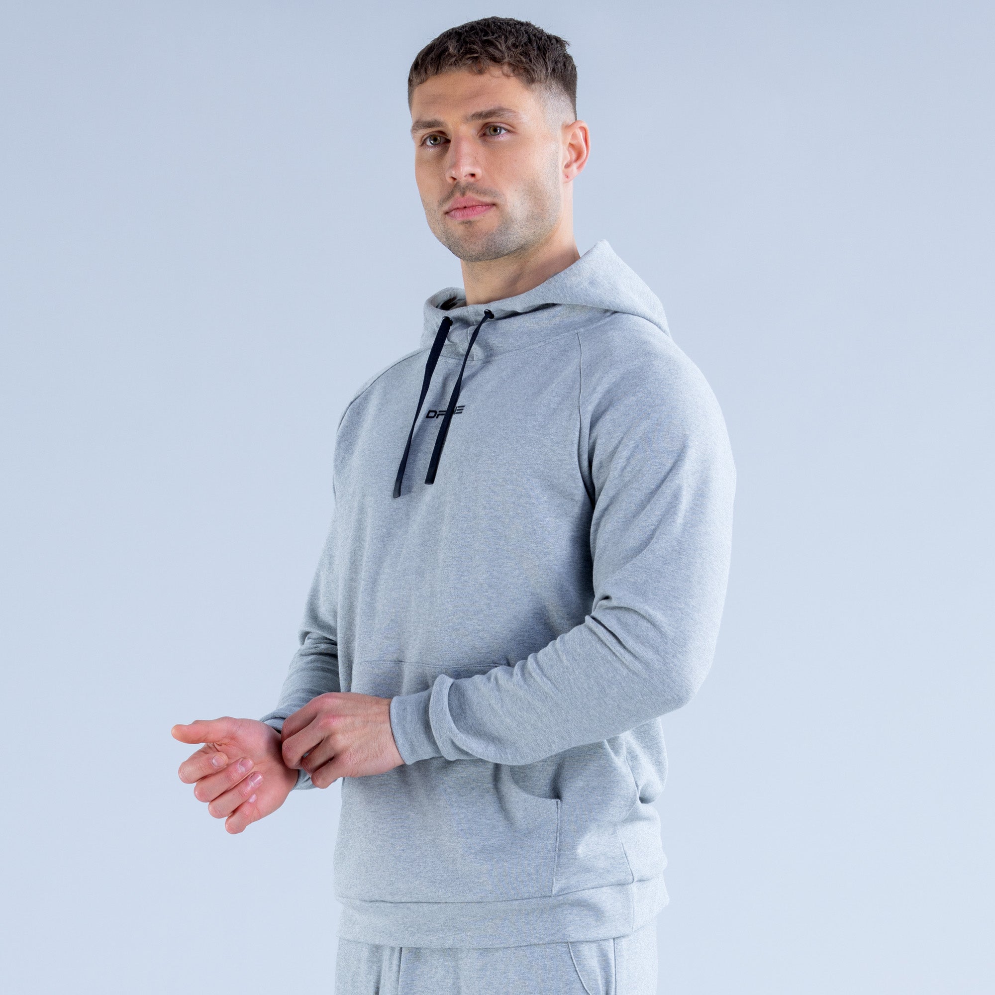 Sudadera con Capucha DFYNE Stealth Midweight Hombre Gris | 819476AIE