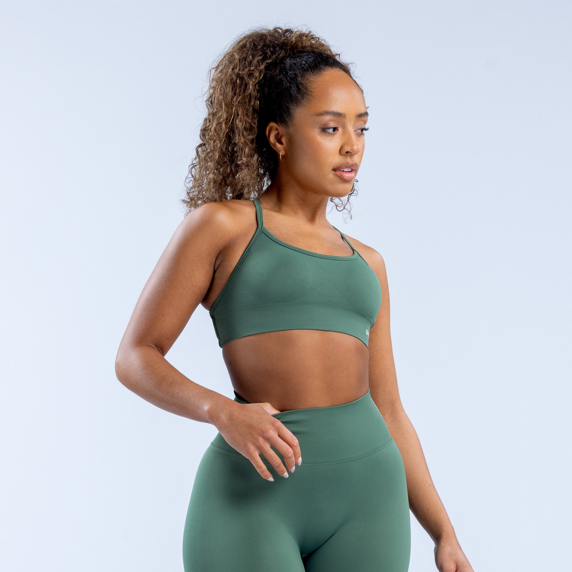 Sujetador Deportivo DFYNE Dynamic Backless Mujer Verde | 632714OYM