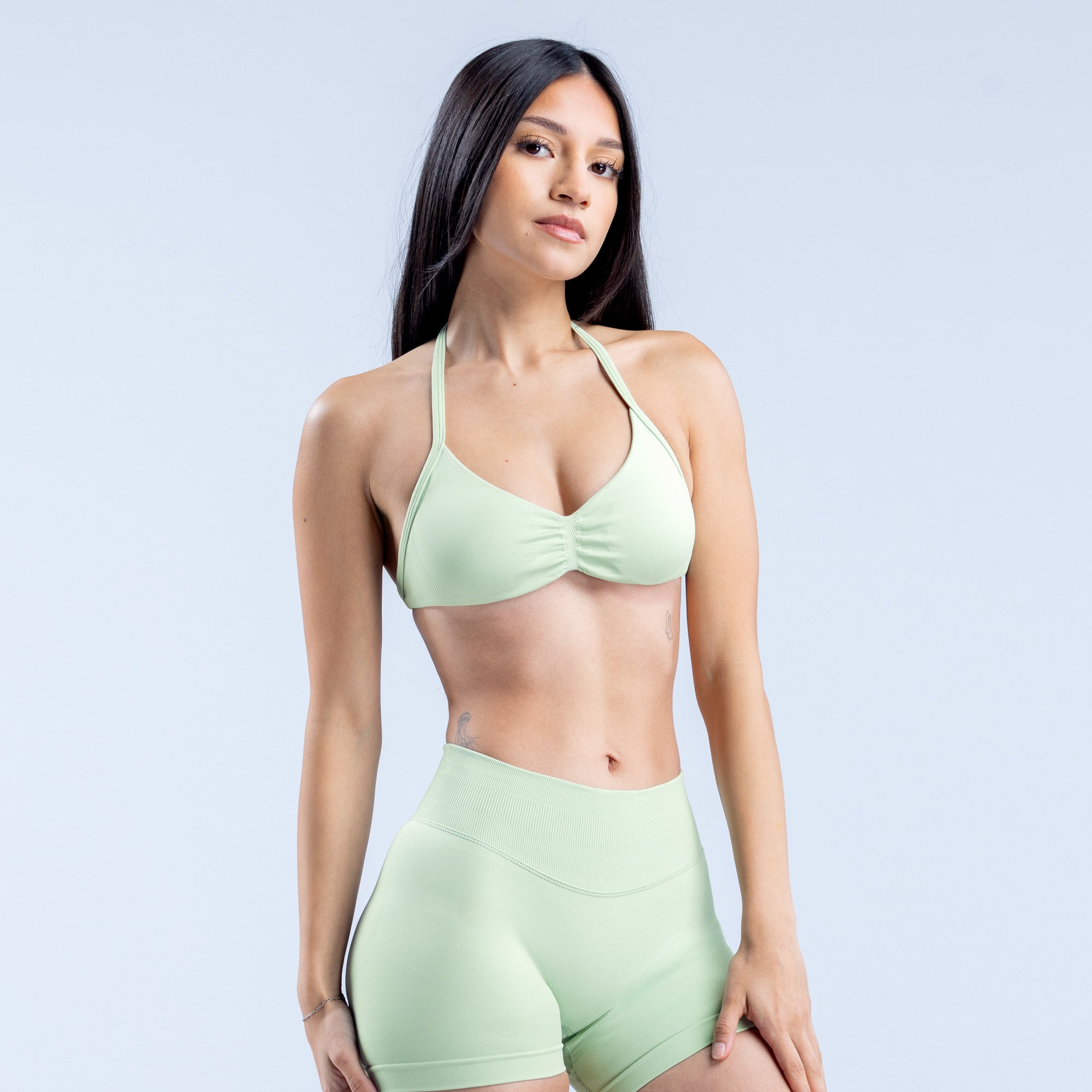 Sujetador Deportivo DFYNE Impact Strappy Mujer Verde | 250619XYZ