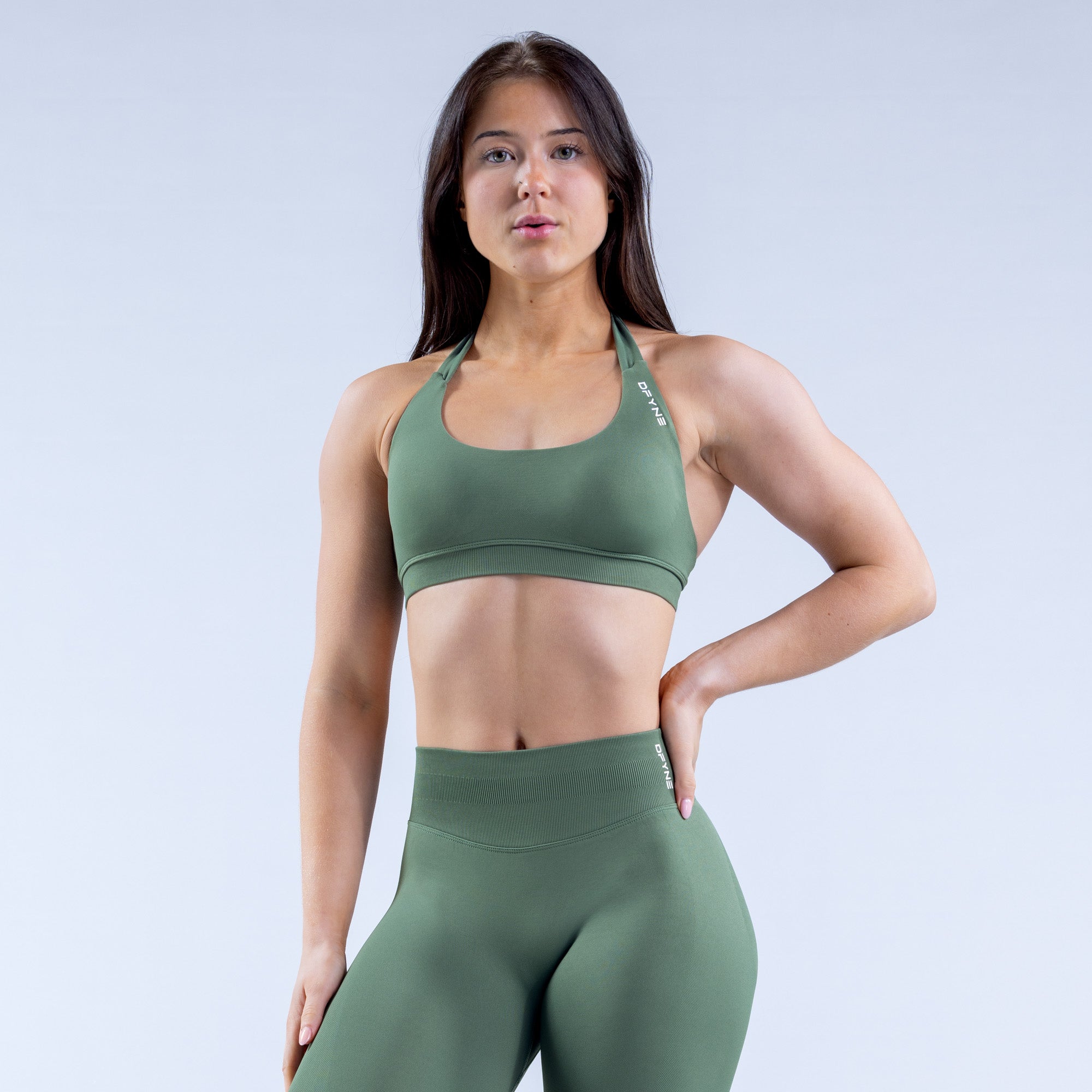 Sujetador Deportivo DFYNE Impact Mujer Verde | 574632XLO